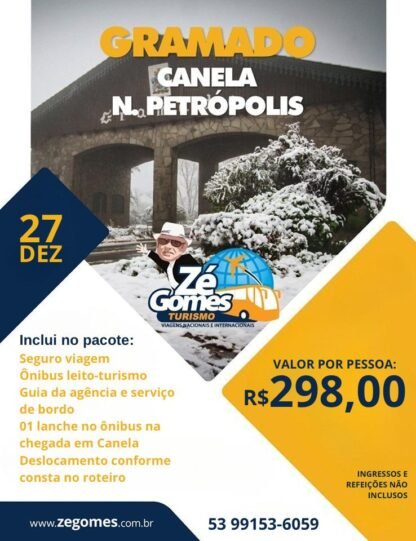 Gramado/Canela - Natal luz - 27/12/25