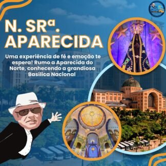 Rio de Janeiro, Aparecida & Região dos Lagos - Saída 17/07/2026